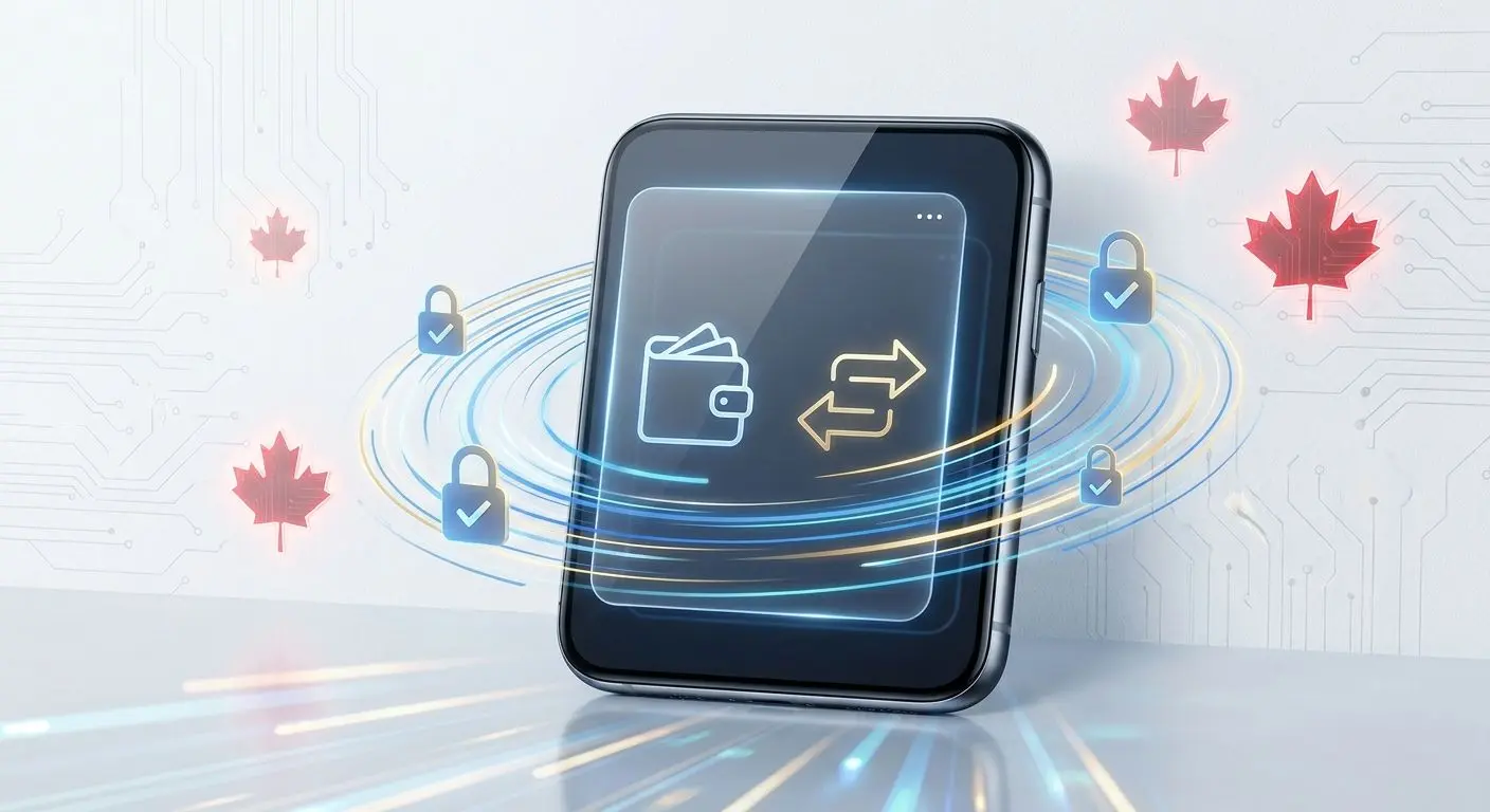 Smartphone with e-wallet and bank payment options