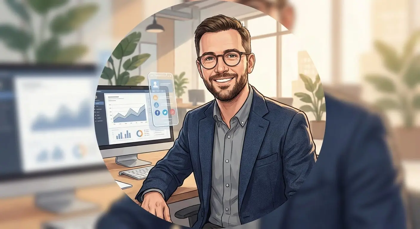 Fictional professional iGaming content analyst avatar