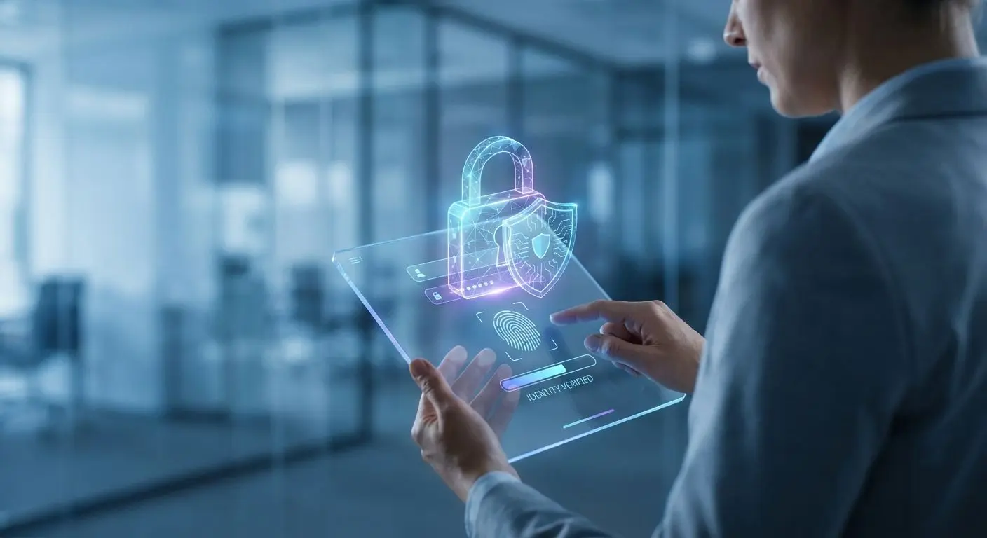 Secure account verification and data protection interface